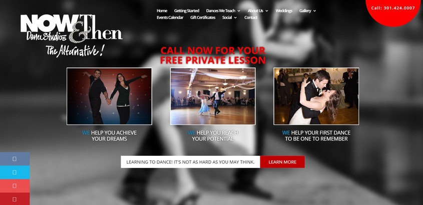 Now & Then Dance Studios wedding vendor photo
