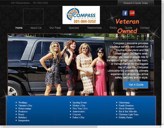 Compass Limousine LLC wedding vendor photo