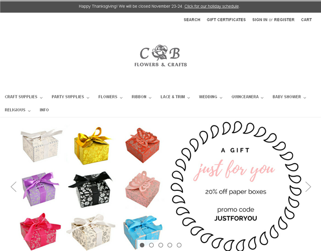 CB Flowers & Crafts wedding vendor photo