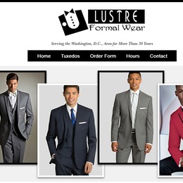 Photo of Lustre Formal Wear, a wedding tuxedos and suits in Washington DC