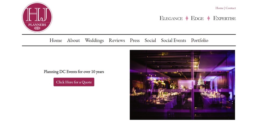 Hj Planners wedding vendor photo