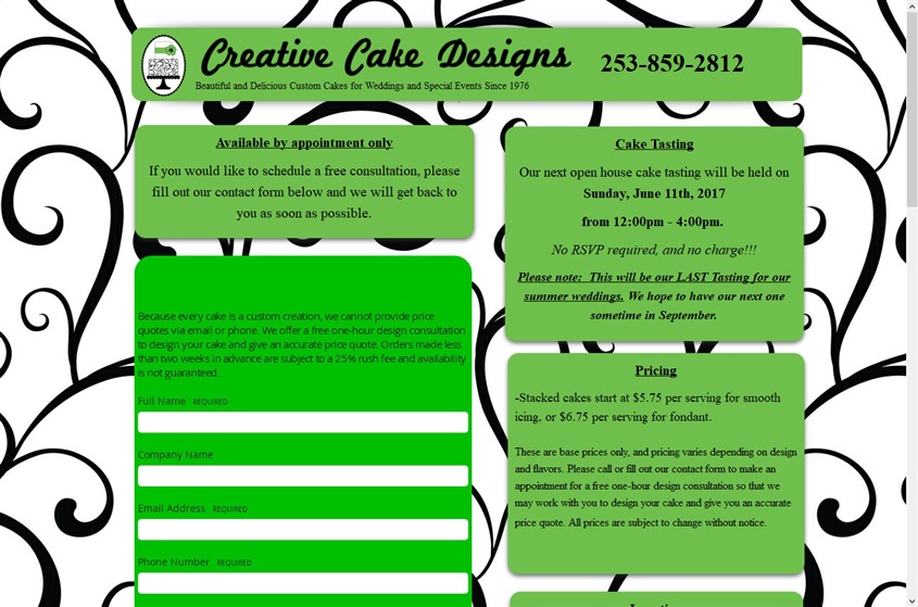 Creative Cake Designs wedding vendor photo