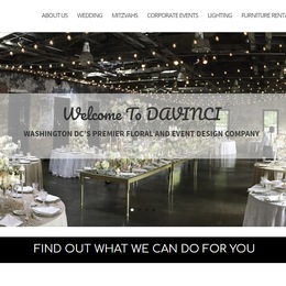 Photo of Da Vinci's Florist, a wedding florist in Washington DC