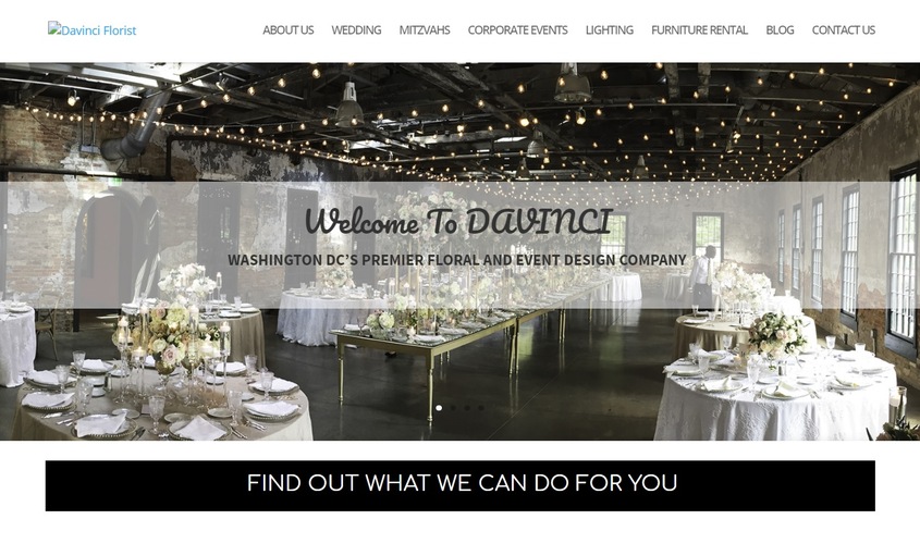 Da Vinci's Florist wedding vendor photo