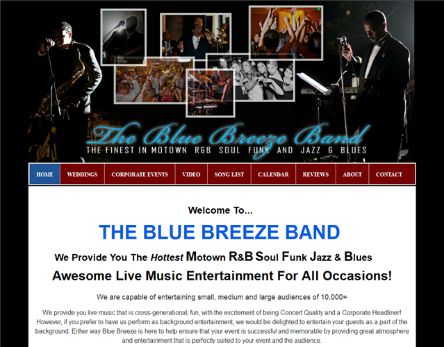 Blue Breeze Band wedding vendor photo