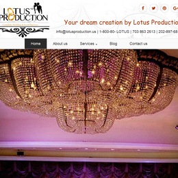 Photo of Lotus Production, a wedding decoration stores in Washington DC