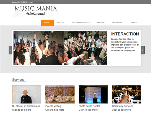 Music Mania Entertainment wedding vendor photo