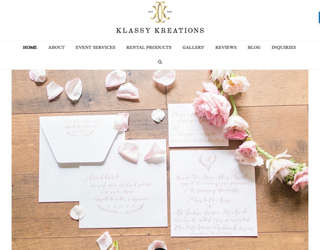 Klassy Kreations wedding vendor photo