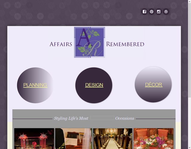 Affairs Remembered wedding vendor photo