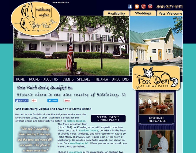 Briar Patch Bed & Breakfast wedding vendor photo