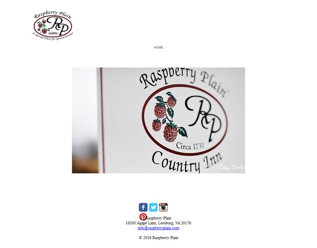 Raspberry Plain wedding vendor photo