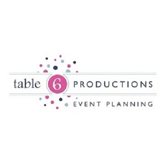 Table 6 Productions wedding vendor photo