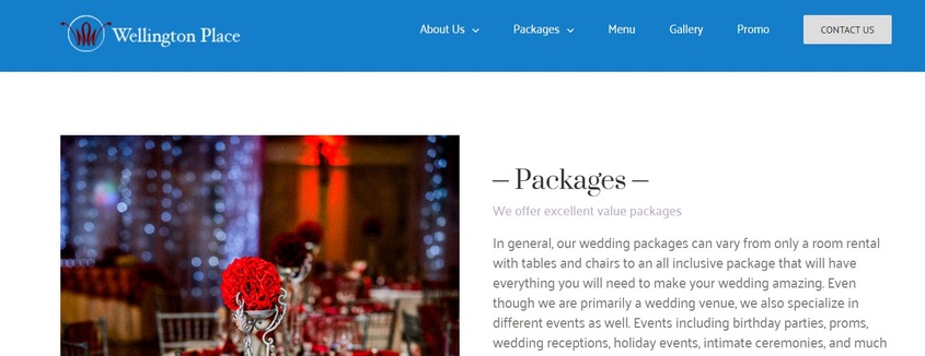 Wellington Place wedding vendor photo