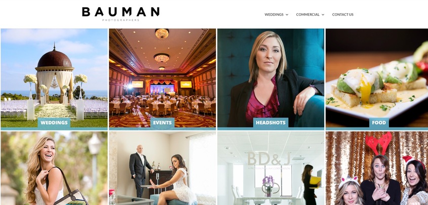 Bauman Photographers wedding vendor photo