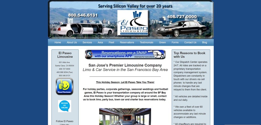 El Paseo Limousine wedding vendor photo