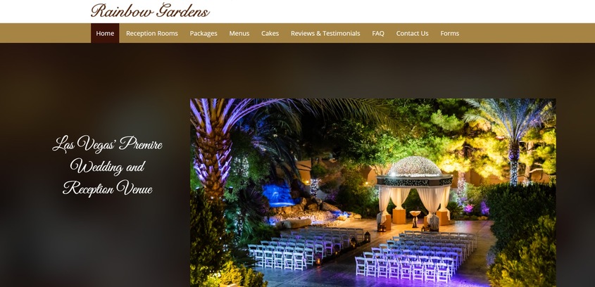 Rainbow Gardens Las Vegas wedding vendor photo