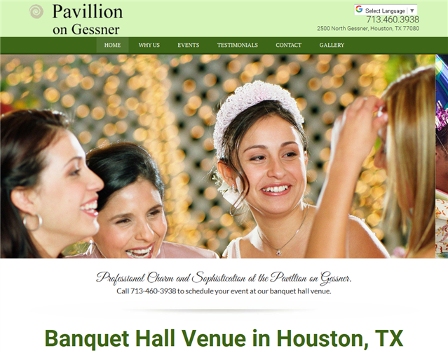 Pavillion on Gessner wedding vendor photo