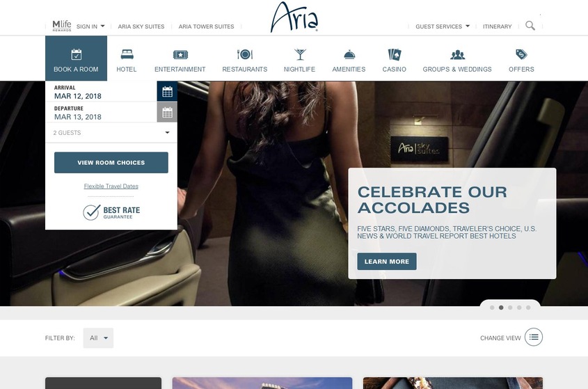 Aria wedding vendor photo