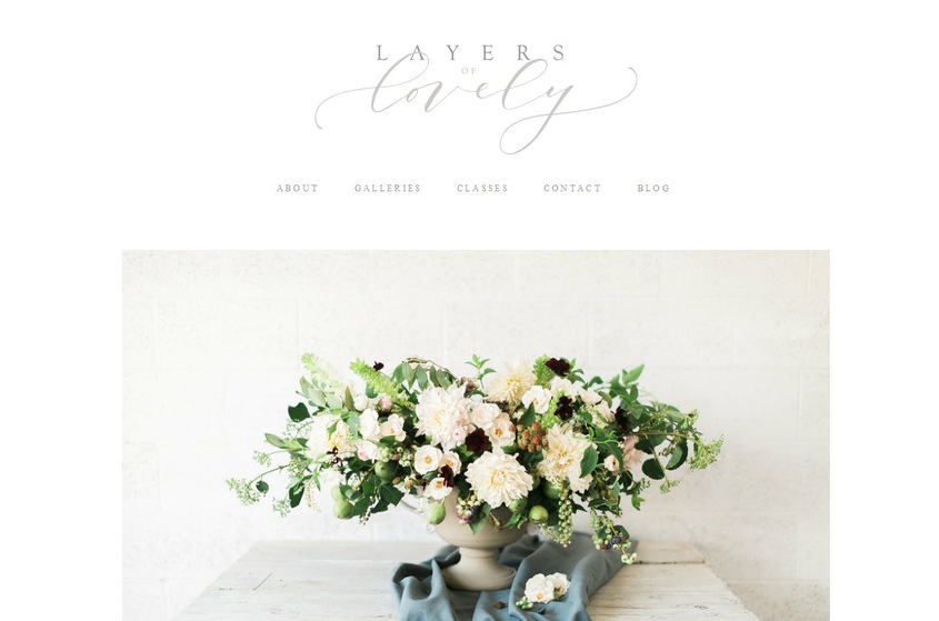 Layers of Lovely wedding vendor photo