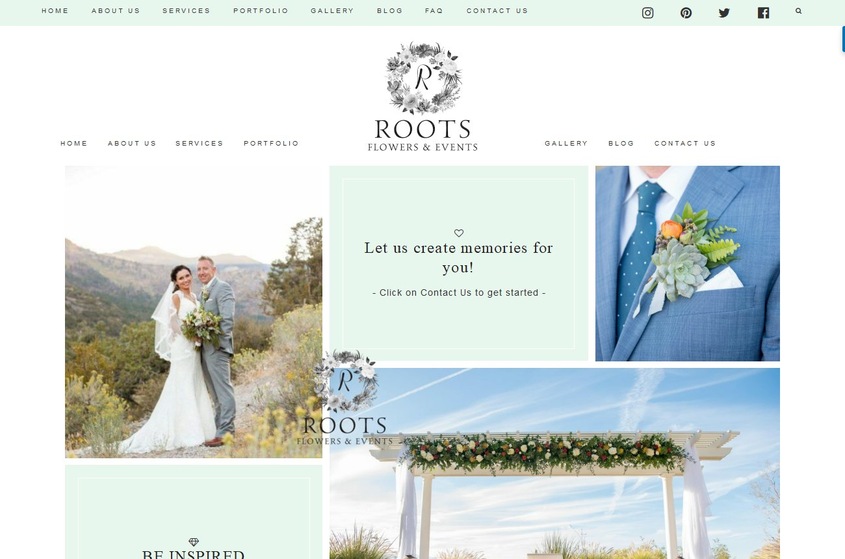 Roots Flowers and Events wedding vendor photo