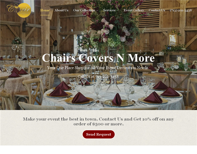 Chaircovers N More wedding vendor photo