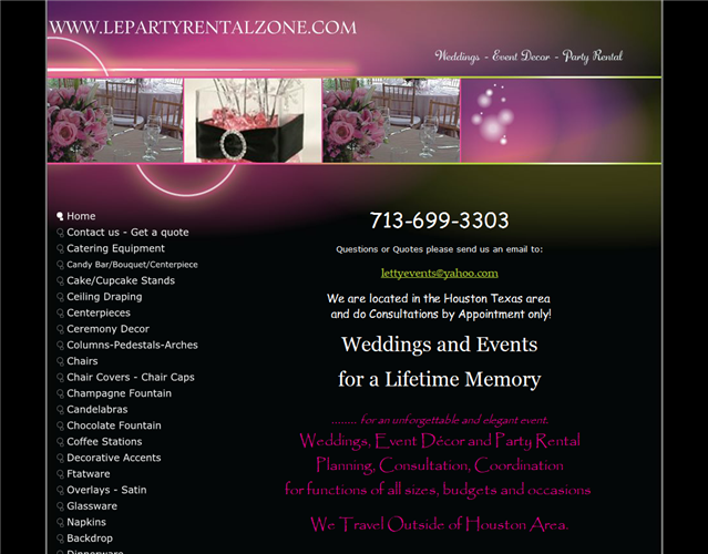 Le Party Rental Zone wedding vendor photo